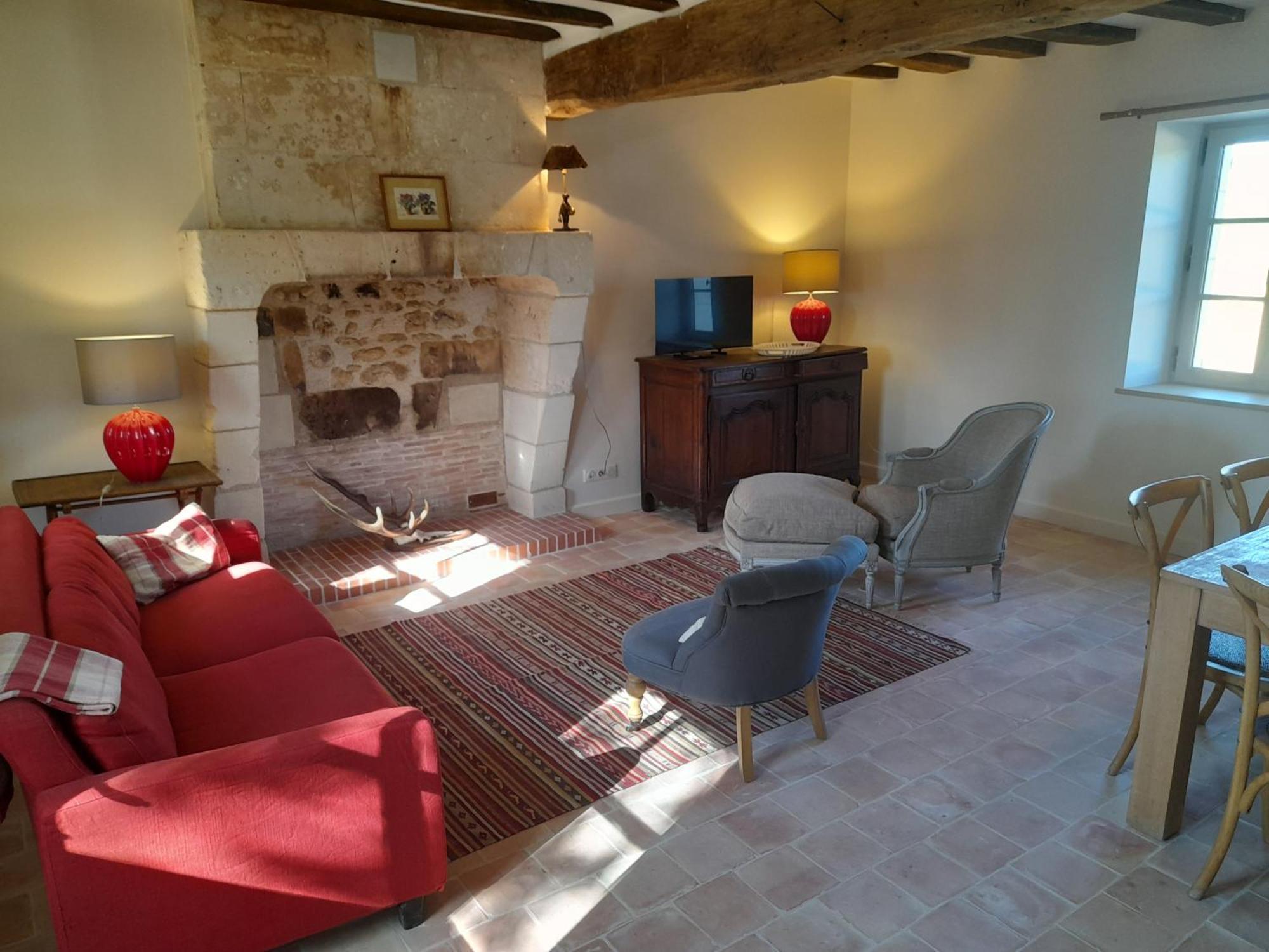 Le Puits Renaissance - Gites De Caractere Et Piscine Chauffee Chambourg-sur-Indre ภายนอก รูปภาพ